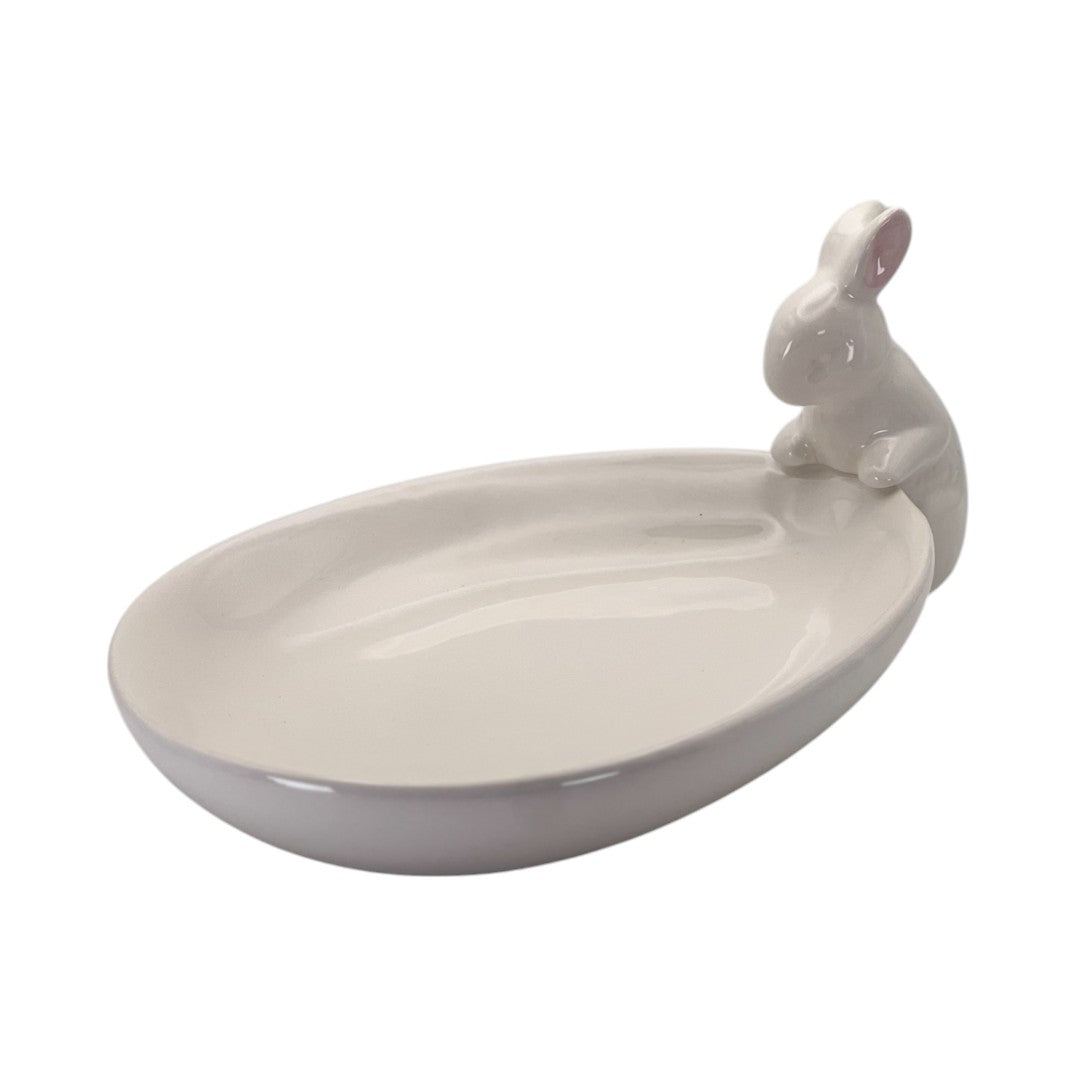 Assiette décorative lapin