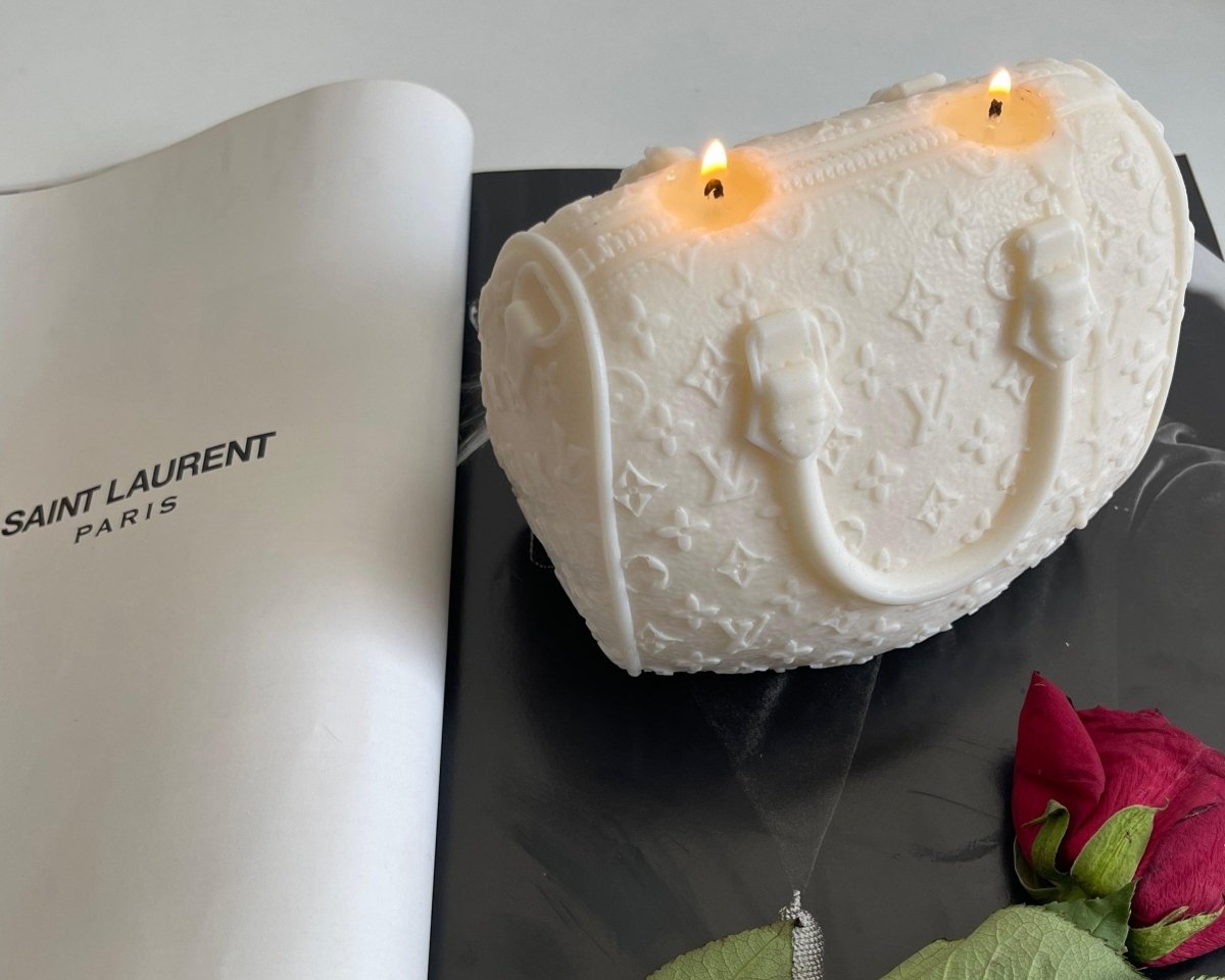 Bougie inspirée du sac de Luxe | Bougie décorative - Lumea Candle
