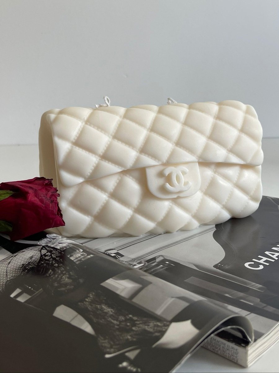 Bougie inspirée du sac de Luxe CC | Bougie décorative - Lumea Candle