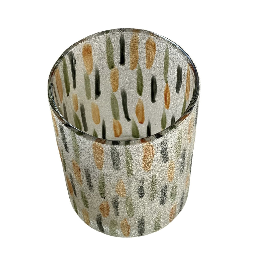 Récipient décoratif texturé