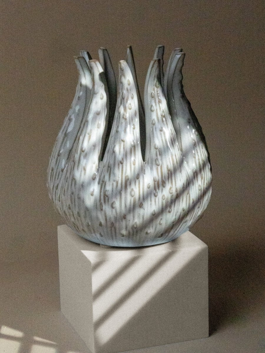 Sculpture flamme moderne
