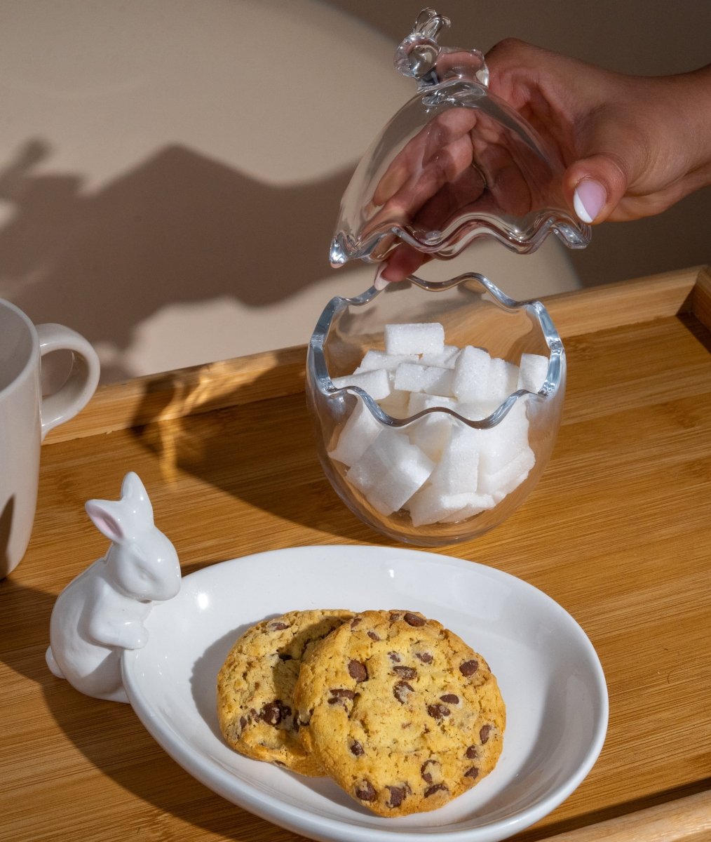 Assiette décorative lapin