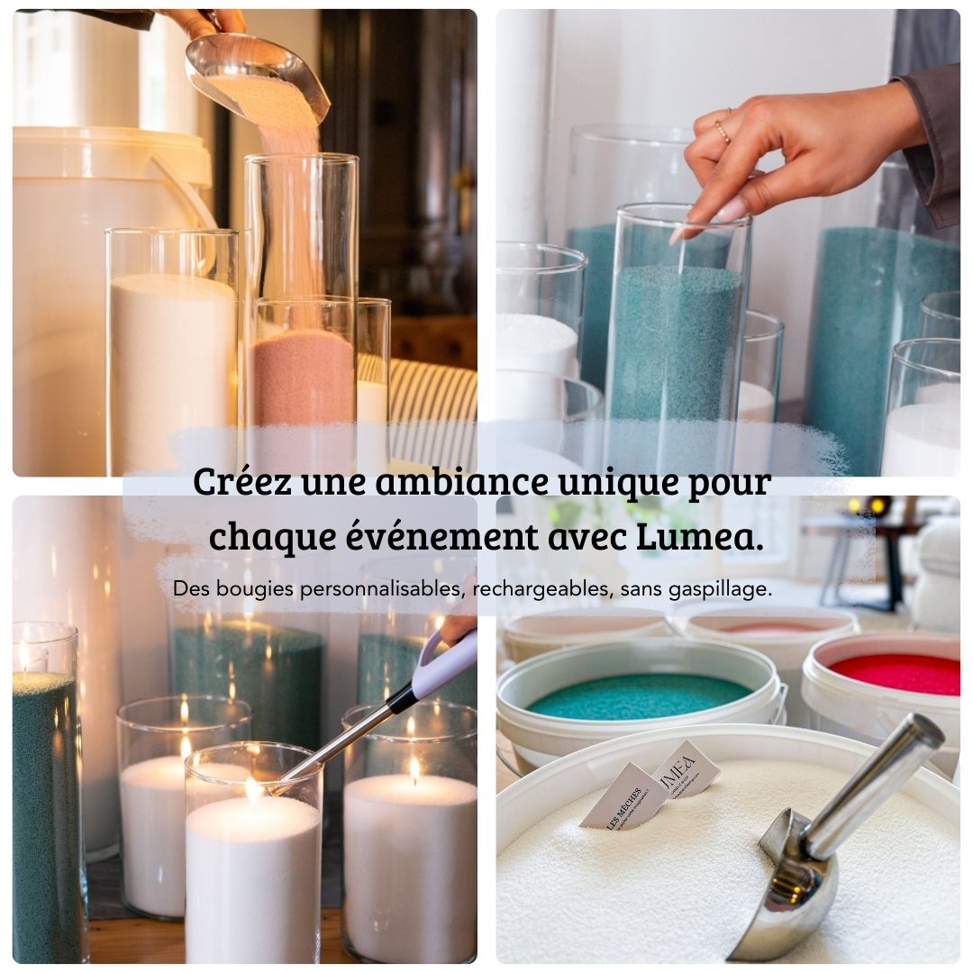 Bougie perlée Kit XL