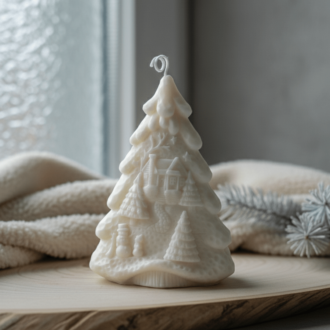 Christmas Tree with Houses