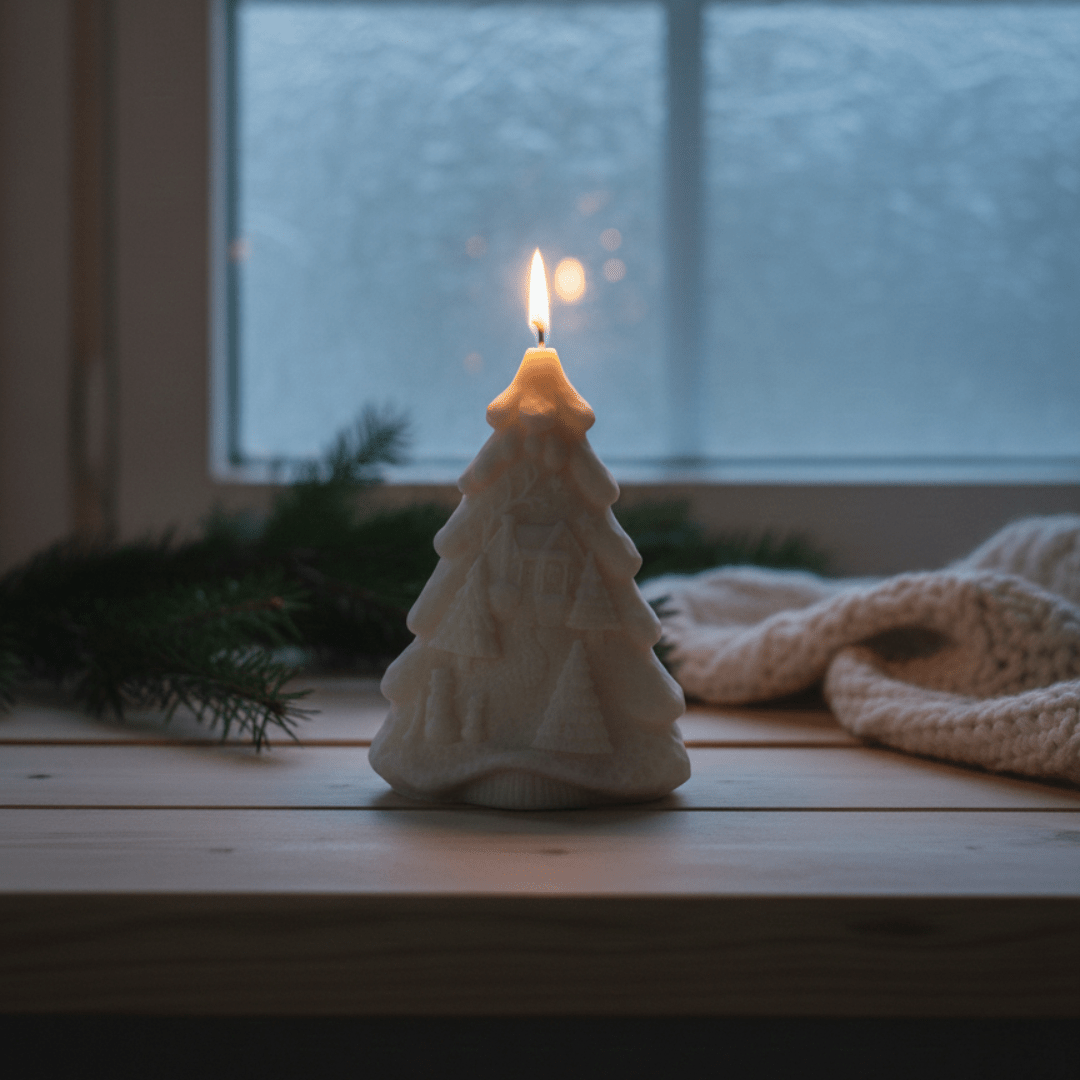 Christmas Tree with Houses