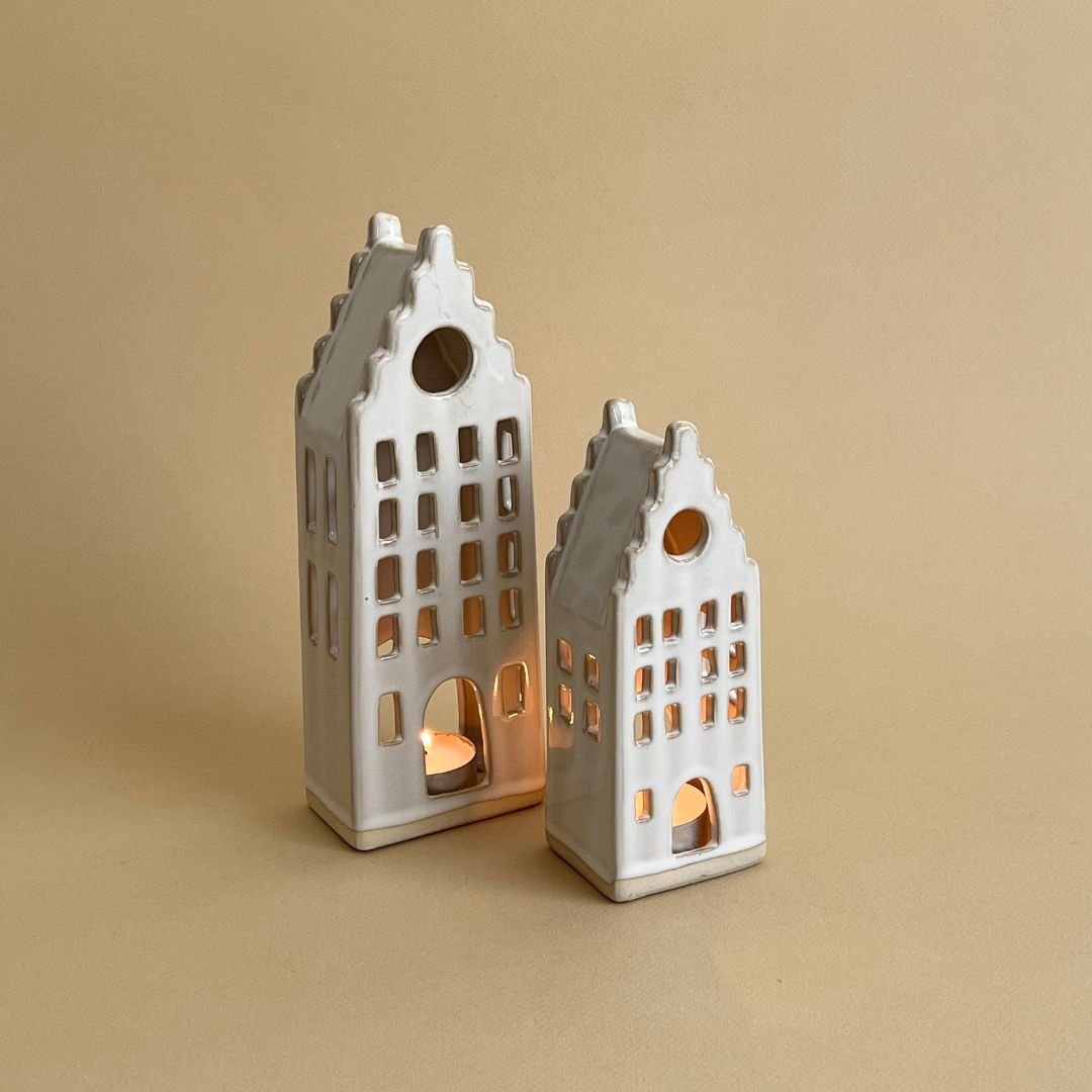 Porte-bougie petite maison