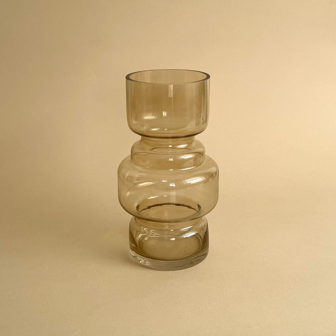 Vase en verre soufflé
