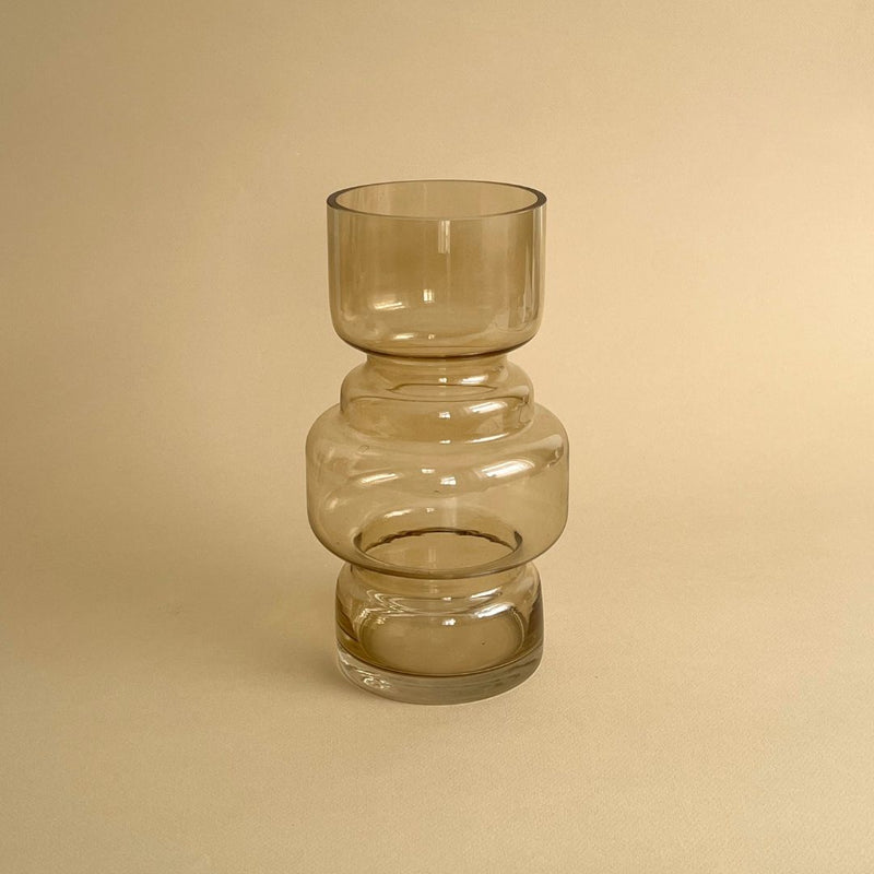 Vase en verre soufflé