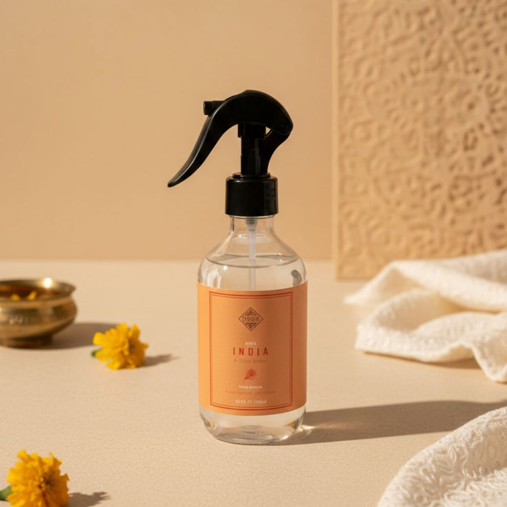 Spray d'Ambiance INDIA – Éclat d'Ambre & Mystique de l'Oud (300ml)